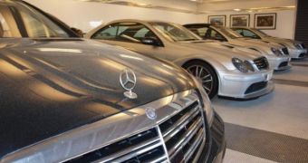Dotcom Granted $48,600 a Month for Living Expenses and One of His Mercedes' Back