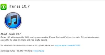 iTunes 10 download on Apple Support