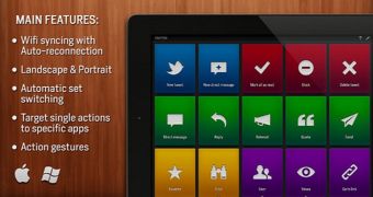 Actions for iPad screenshot