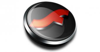 Adobe Flash Player button