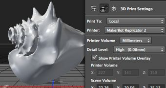 Adobe Photoshop 3D printing demo