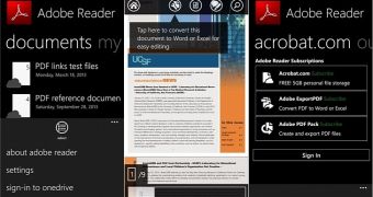 Adobe Reader for Windows Phone