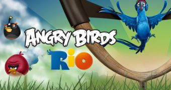 Angry Birds Rio advertisment
