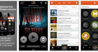 Audiobooks from Audible screenshots