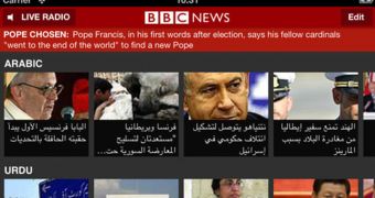 BBC News iOS screenshot