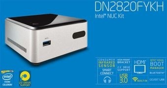 Intel DN2820FYKH NUC Details