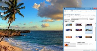 Beaches Panoramic Theme for Windows 8