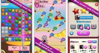 Candy Crush Saga iOS screenshots