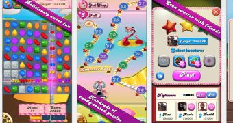 Candy Crush Saga iOS screenshots