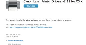 Canon Laser Printer Drivers