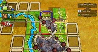 Carcassonne gameplay screenshot