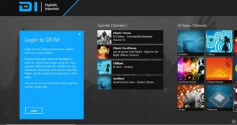 DI.FM for Windows 8 is available with a freeware license