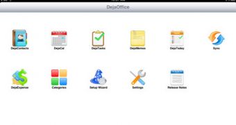 DejaOffice for iPad