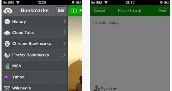 Dolphin Browser iPhone screenshots