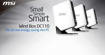 Download Drivers for MSI’s New Energy Saving DC110 mini PC