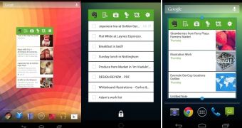Evernote Widget for Android (screenshots)