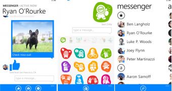 Facebook Messenger for Windows Phone (screenshots)
