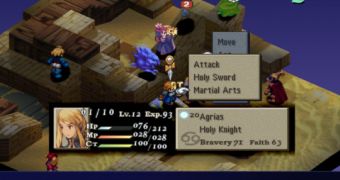 Final Fantasy Tactics: The War of the Lions gameplay screenshot