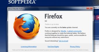 Download Firefox 9 Beta 1
