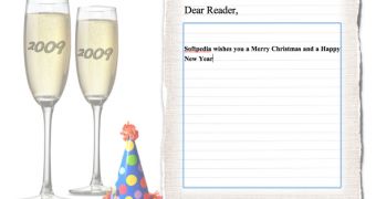Christmas Stationery Templates example