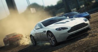 Drive the Aston Martin V12 Vantage in NFS: Most Wanted's demo