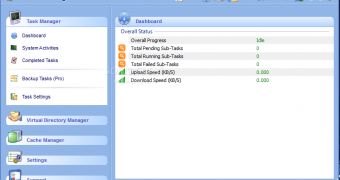 Gladinet Cloud Desktop 2.0 - task manager