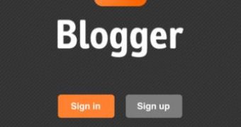 Blogger iOS app - user interface