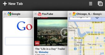 Google Chrome iOS screenshot