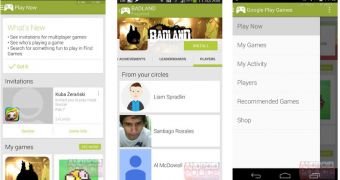 Google Play Games for Android (screenshots)