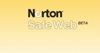 Norton Safe Web scans the websites you're navigating