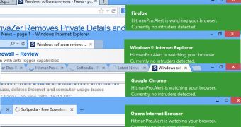 Works with other security solutions, supports all web browsers