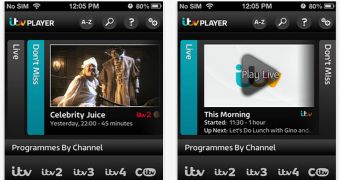 ITV Player screenshots
