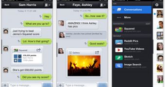 Kik Messenger iOS screenshots