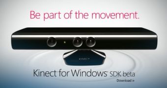 The Kinect for Windows SDK beta is available for download