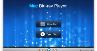Mac Blu-ray Player interface (screenshot)