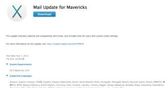 Mail Update for Mavericks