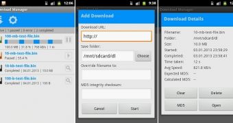 Download Manager for Android (screenshots)