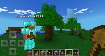 Minecraft Pocket Edition for Android (screenshot)