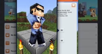 Minecraft Skin Studio iPad screenshot