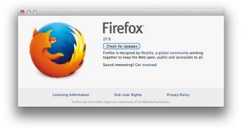 Firefox About dialog
