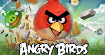 Angry Birds Free 1.0 welcome screen