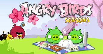 Angry Birds Seasons Cherry Blossom