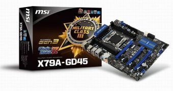 MSI X79A-GD45 Motherboard
