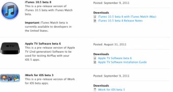 New Apple software available for download