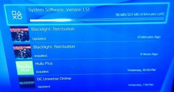 The new PS4 firmware 1.51 is already being downloaded