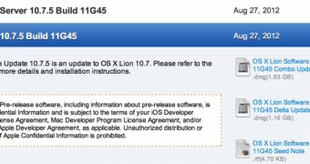 Download OS X Lion 10.7.5 Build 11G45 – Developer News