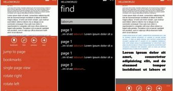 PDF Reader for Windows Phone 8 (screenshots)