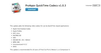 ProApps QuickTime Codecs