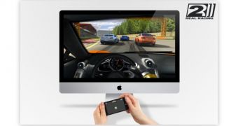 Playing Real Racing 2 on your Mac using an iPhone
