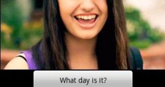 Rebecca Black's Friday on Android via What Day Is It Rebecca Black? application